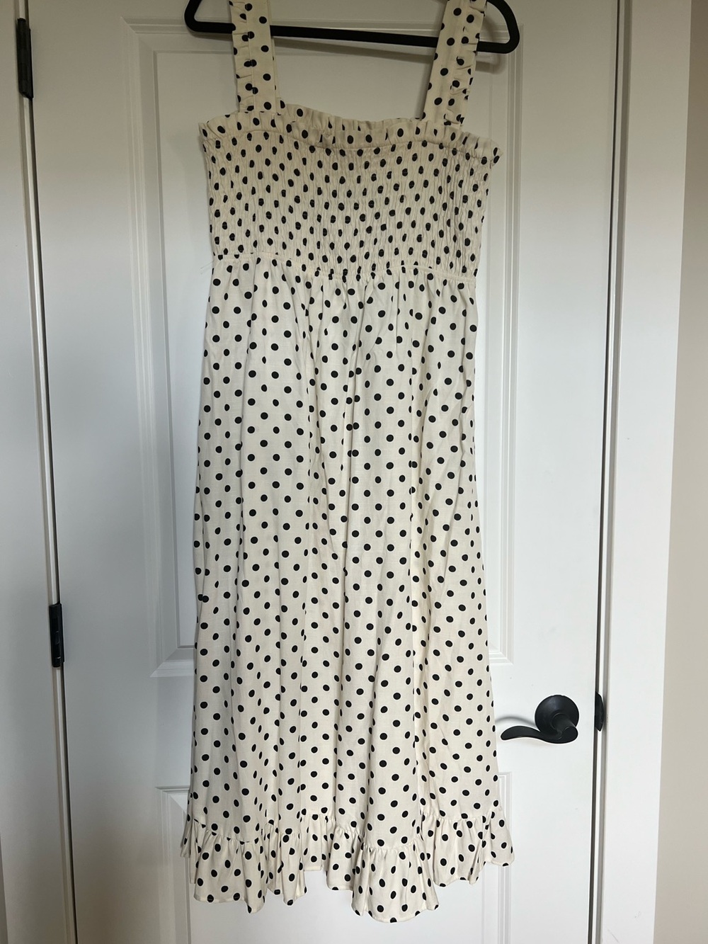 NWT Zara JOSEFINE Midi Linen Blend Dress SZ L - Picture 2 of 8